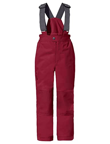 VAUDE Snow Cup Pants III Schneehose Kinder – warme Skihose Kinder wasserdicht, winddicht & atmungsaktiv, abriebfeste Schneehose Jungen & Mädchen mit anpassbarer Beinlänge – Größe: 98 von VAUDE