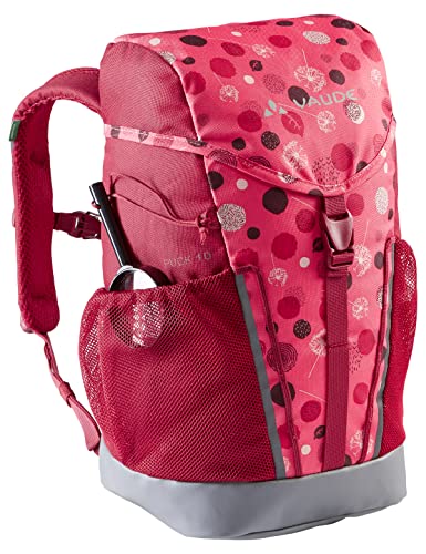 VAUDE Kinderrucksack Jungen & Mädchen Puck 10 Liter in pink, komfortabler Wanderrucksack Kinder, Wetterfester Schulrucksack mit Regenhülle & Lupe, viel Stauraum VAUDE Kinderrucksack Jungen & Mädchen Puck 10 Liter in pink, komfortabler Wanderrucksack Kinder, Wetterfester Schulrucksack mit Regenhülle & Lupe, viel Stauraum von VAUDE