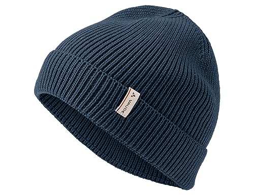 VAUDE Unisex Manukau Beanie Mütze, Dark Sea, Einheitsgröße EU VAUDE Unisex Manukau Beanie Mütze, Dark Sea, Einheitsgröße EU von VAUDE