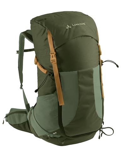 VAUDE Wanderrucksack Brenta 36+6l, wasserdichter Rucksack Damen & Herren, komfortabler Trekkingrucksack mit integrierter Regenhülle, praktische Fächeraufteilung von VAUDE