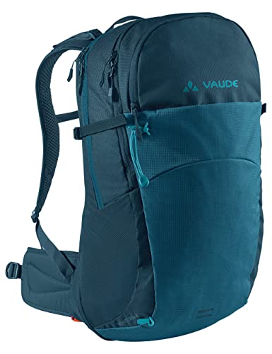 VAUDE Wanderrucksack Wizard Blau 24+4, wasserabweisender Rucksack Damen & Herren, komfortabler Trekkingrucksack mit durchdachtem Tragesystem & praktischer Fächeraufteilung VAUDE Wanderrucksack Wizard Blau 24+4, wasserabweisender Rucksack Damen & Herren, komfortabler Trekkingrucksack mit durchdachtem Tragesystem & praktischer Fächeraufteilung von VAUDE