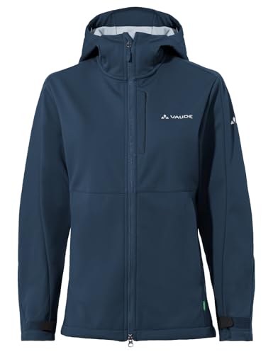 VAUDE Damen Women's All Year Elope Softshell Jacket Ii, Dark Sea, 40 EU VAUDE Damen Women's All Year Elope Softshell Jacket Ii, Dark Sea, 40 EU von VAUDE