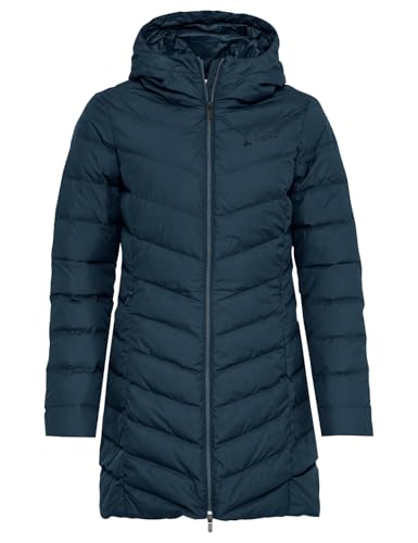 VAUDE Damen Women's Annecy Down Coat Jacke, Dark Sea Uni, 44 EU von VAUDE