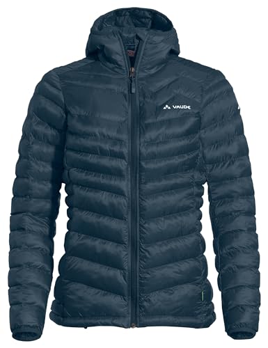 VAUDE Damen Women's Batura Hooded Insulation Jacket, Dark Sea, 42 EU VAUDE Damen Women's Batura Hooded Insulation Jacket, Dark Sea, 42 EU von VAUDE