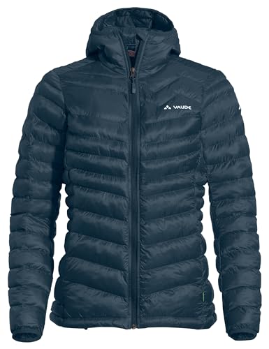 VAUDE Damen Women's Batura Hooded Insulation Jacket, Dark Sea, 36 EU von VAUDE