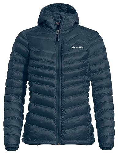 VAUDE Damen Women's Batura Hooded Insulation Jacket, Dark Sea, 34 EU von VAUDE