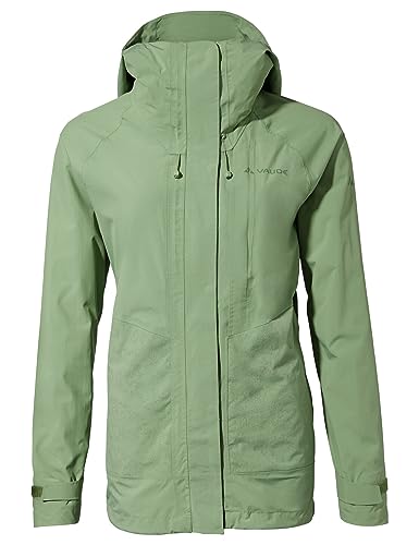 VAUDE Damen Women's Comyou Rain Jacket, Willow Green, 38 EU von VAUDE