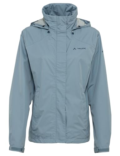 VAUDE Regenjacke Damen Escape Bike Light nordic blue, wasserfeste Outdoor-Jacke, atmungsaktive Fahrradjacke mit Kapuze im Kragen, Klimaschonende Wanderjacke, 44 VAUDE Regenjacke Damen Escape Bike Light nordic blue, wasserfeste Outdoor-Jacke, atmungsaktive Fahrradjacke mit Kapuze im Kragen, Klimaschonende Wanderjacke, 44 von VAUDE