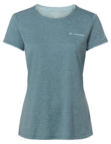 VAUDE Essential T-Shirt für Damen in nordic blue, Größe 44 – Schnelltrocknendes & pflegeleichtes Sport Shirt, Atmungsaktives Outdoor T-Shirt mit Rundhals, Ideal für Fahrradreisen, Wandern & Trekking VAUDE Essential T-Shirt für Damen in nordic blue, Größe 44 – Schnelltrocknendes & pflegeleichtes Sport Shirt, Atmungsaktives Outdoor T-Shirt mit Rundhals, Ideal für Fahrradreisen, Wandern & Trekking von VAUDE