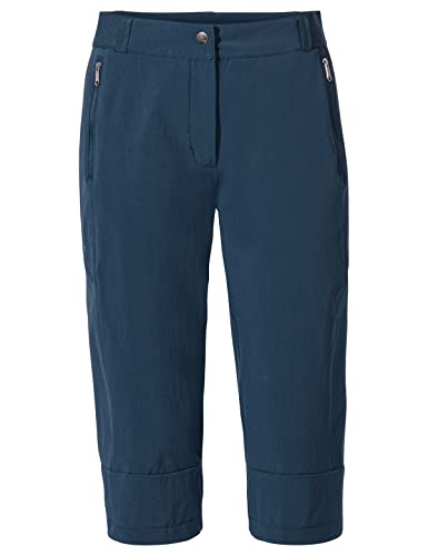 VAUDE Damen Women's Farley Stretch Capri Iii Hose, Dark Sea, 34 EU VAUDE Damen Women's Farley Stretch Capri Iii Hose, Dark Sea, 34 EU von VAUDE