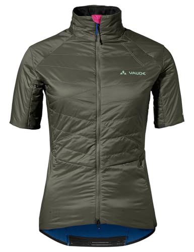 VAUDE Damen Women's Kuro Insulation Fz Tricot T-Shirt, Khaki, 38 EU VAUDE Damen Women's Kuro Insulation Fz Tricot T-Shirt, Khaki, 38 EU von VAUDE