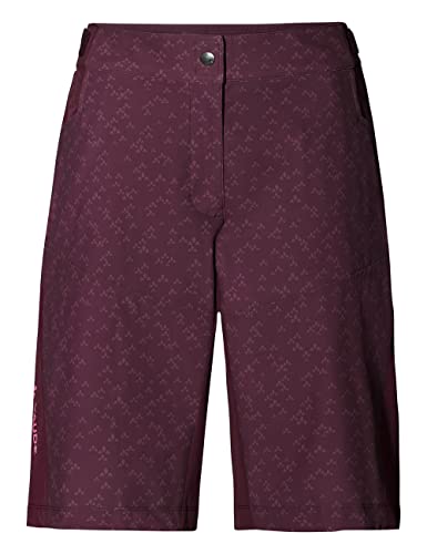 VAUDE Damen Women's Ledro Print Shorts, Cassis, 44 EU VAUDE Damen Women's Ledro Print Shorts, Cassis, 44 EU von VAUDE
