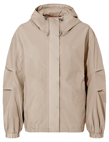 VAUDE Damen Women's Mineo Rain Jacket Poncho, Linen, 42 EU VAUDE Damen Women's Mineo Rain Jacket Poncho, Linen, 42 EU von VAUDE