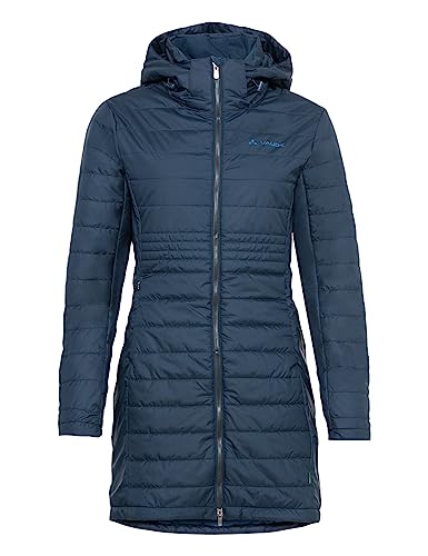 VAUDE Damen Women's Moena Insulation Parka Jacke, Dark Sea Uni, 38 EU VAUDE Damen Women's Moena Insulation Parka Jacke, Dark Sea Uni, 38 EU von VAUDE
