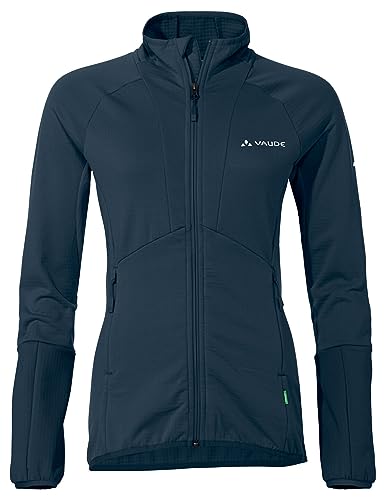 VAUDE Damen Women's Monviso Fleece Fz Jacket Ii, Dark Sea, 40 EU VAUDE Damen Women's Monviso Fleece Fz Jacket Ii, Dark Sea, 40 EU von VAUDE