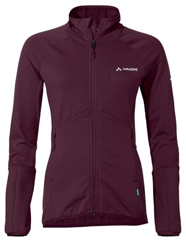 VAUDE Damen Women's Monviso Fleece Fz Jacket Ii, Cassis, 40 EU VAUDE Damen Women's Monviso Fleece Fz Jacket Ii, Cassis, 40 EU von VAUDE
