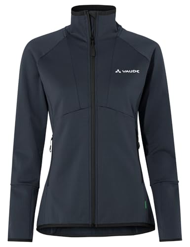 VAUDE Damen Women's Monviso Fleece Fz Jacket Ii, Black/black, 42 EU VAUDE Damen Women's Monviso Fleece Fz Jacket Ii, Black/black, 42 EU von VAUDE