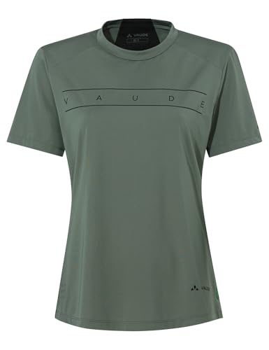 VAUDE Damen Women's Qimsa Logo T-Shirt, Agave, 38 EU VAUDE Damen Women's Qimsa Logo T-Shirt, Agave, 38 EU von VAUDE