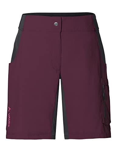 VAUDE Damen Women's Qimsa Shorty, Cassis, 36 EU von VAUDE