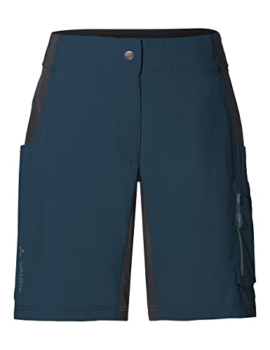 VAUDE Damen Women's Qimsa Shorty, Dark Sea, 36 EU von VAUDE