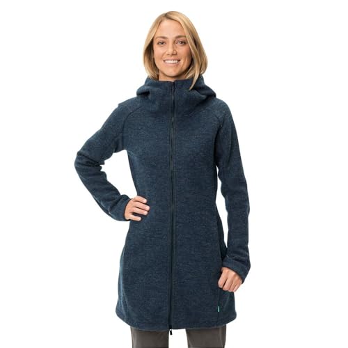 VAUDE Damen Women's Tinshan Coat Iii Jacke, Dark Sea, 42 EU VAUDE Damen Women's Tinshan Coat Iii Jacke, Dark Sea, 42 EU von VAUDE