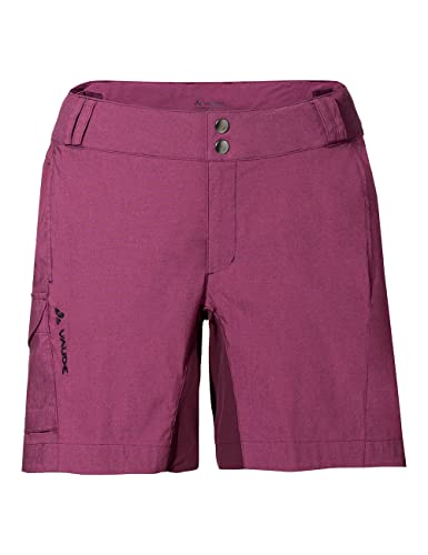 VAUDE Women's Tremalzini Shorts II - Bike Shorts für Damen - inklusive Innenhose - atmungsaktive Fahrradhose, 38 von VAUDE