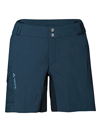 VAUDE Women's Tremalzini Shorts II - Bike Shorts für Damen - inklusive Innenhose - atmungsaktive Fahrradhose, 44 von VAUDE