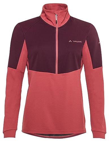 VAUDE Damen Women's Yaras Wind Pullover T-Shirt, Cassis, 44 EU VAUDE Damen Women's Yaras Wind Pullover T-Shirt, Cassis, 44 EU von VAUDE