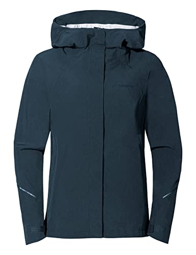 VAUDE Womens Yaras Jacket V - Regenjacke für Damen - wasser- und winddicht - mit reflektierenden Elementen von VAUDE