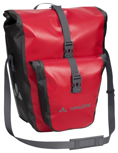 VAUDE Fahrradtasche für Gepäckträger Aqua Back Plus Single 1 x 25 L in rot, Hinterradtasche wasserdicht, Fahrrad Gepäckträgertasche hinten, einfache Befestigung – Made in Germany VAUDE Fahrradtasche für Gepäckträger Aqua Back Plus Single 1 x 25 L in rot, Hinterradtasche wasserdicht, Fahrrad Gepäckträgertasche hinten, einfache Befestigung – Made in Germany von VAUDE