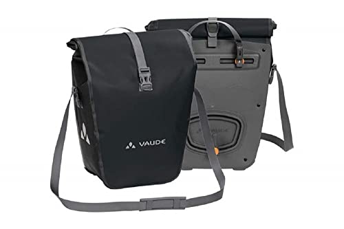 VAUDE Fahrradtaschen für Gepäckträger Aqua Back 2x24L in schwarz 2 x Hinterradtaschen wasserdicht, Fahrrad Gepäckträgertasche hinten, einfache Befestigung – Made in Germany VAUDE Fahrradtaschen für Gepäckträger Aqua Back 2x24L in schwarz 2 x Hinterradtaschen wasserdicht, Fahrrad Gepäckträgertasche hinten, einfache Befestigung – Made in Germany von VAUDE