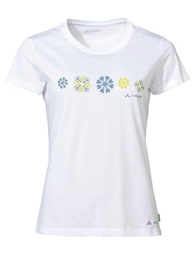 VAUDE Damen Women's Cyclist V T-Shirt, Weiß, 46 EU VAUDE Damen Women's Cyclist V T-Shirt, Weiß, 46 EU von VAUDE