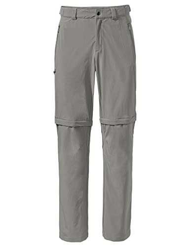 VAUDE Herren Mens Farley Stretch T-zip Pants Iii Hose, Stone Grey, 46 EU von VAUDE