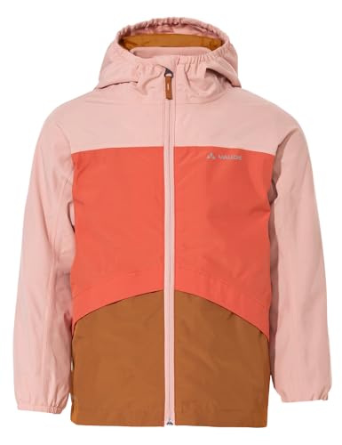 VAUDE Unisex Kinder Kids Escape 3in1 Jacket Doppeljacke, Silt Brown/rose, 122-128 EU von VAUDE