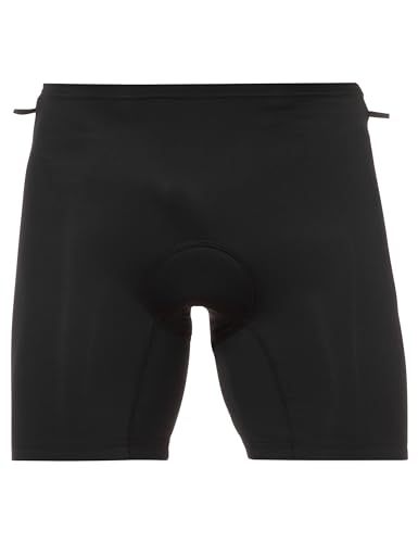 VAUDE Radunterhosen Herren kurz, Men's Bike Innerpants III Black 4XL, gepolsterte Radhose-Unterziehhose mit hoher Elastizität, schnelltrocknend & atmungsaktiv von VAUDE