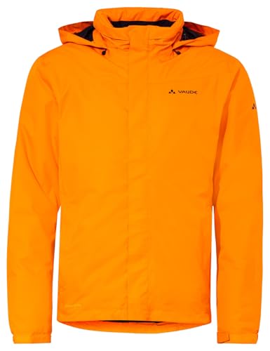 Vaude Regenjacke Men's Escape Bike Warm Jacket, wasser- und winddichte Fahrrad Regenjacke Herren, atmungsaktive Herren-Outdoorjacke – in Orange, Größe: XXL von VAUDE