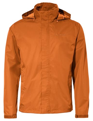 VAUDE Regenjacke Herren Escape Light, wasserdichte Outdoor-Jacke, atmungsaktiver Windbreaker mit Kapuze, Klimaschonende Wanderjacke von VAUDE