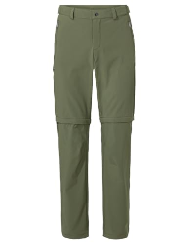 VAUDE Wanderhose Herren Farley Stretch T-Zip Pants III, Wasserabweisende Herren Wanderhose Zip Off, atmungsaktive Trekkinghose mit Hosenbund, komfortabel & schnelltrocknend von VAUDE