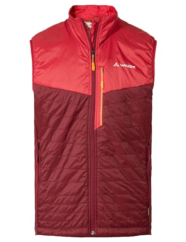 VAUDE Herren Mens Freney Hybrid Vest Iii Weste, Carmine, M EU VAUDE Herren Mens Freney Hybrid Vest Iii Weste, Carmine, M EU von VAUDE