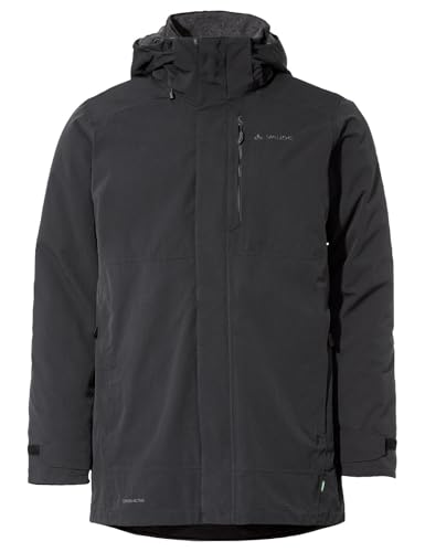 Vaude Herren Mens Idris Wool Parka Ii Jacke, Black Uni, M EU Vaude Herren Mens Idris Wool Parka Ii Jacke, Black Uni, M EU von VAUDE