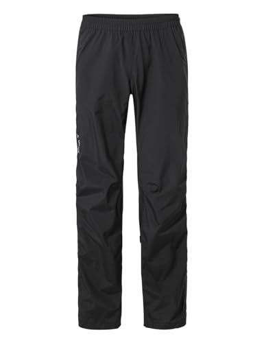 VAUDE Herren Mens Yaras Rain Zip Pants Iv Hose, Schwarz, S EU VAUDE Herren Mens Yaras Rain Zip Pants Iv Hose, Schwarz, S EU von VAUDE