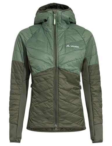 VAUDE Damen Winterjacke Sesvenna Jacket IV – Leichte Steppjacke Damen mit PrimaLoft Isolierung, Atmungsaktive und Wasserabweisende Outdoorjacke Damen, Ideal für Outdoor-Aktivitäten und Alltag von VAUDE