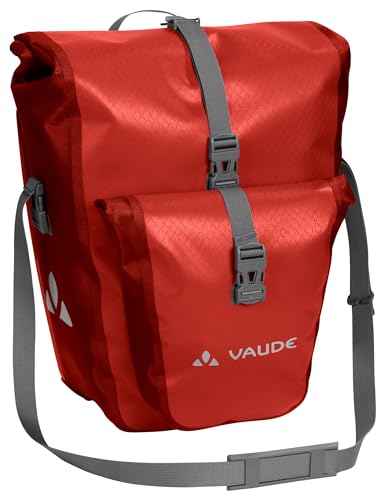 VAUDE Fahrradtasche für Gepäckträger Aqua Back Plus Single 1 x 25 L in rot, Hinterradtasche wasserdicht, Fahrrad Gepäckträgertasche hinten, einfache Befestigung – Made in Germany VAUDE Fahrradtasche für Gepäckträger Aqua Back Plus Single 1 x 25 L in rot, Hinterradtasche wasserdicht, Fahrrad Gepäckträgertasche hinten, einfache Befestigung – Made in Germany von VAUDE