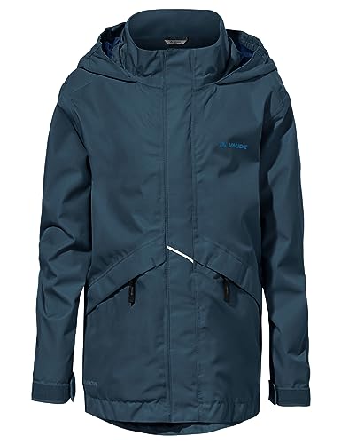 VAUDE Unisex Kinder Kids Escape Light Jacket Iii, Dark Sea, 140 EU von VAUDE