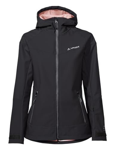 VAUDE Damen Women's All Year Elope Softshell Jacket, Schwarz, 38 EU VAUDE Damen Women's All Year Elope Softshell Jacket, Schwarz, 38 EU von VAUDE