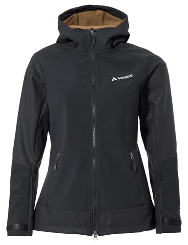 Vaude Damen Women's All Year Elope Softshell Jacket, Black Uni, 42 EU Vaude Damen Women's All Year Elope Softshell Jacket, Black Uni, 42 EU von VAUDE