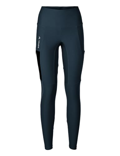 VAUDE Damen Women's Elope Tights Hose, Dark Sea Uni, 46 Slim EU VAUDE Damen Women's Elope Tights Hose, Dark Sea Uni, 46 Slim EU von VAUDE