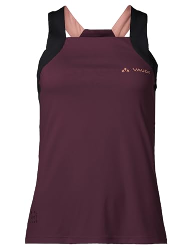 VAUDE Damen Women's Matera Top T-Shirt, Cassis Uni, 44 EU von VAUDE