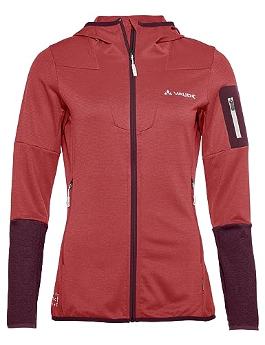 Vaude Damen Women's Monviso Fleece Jacket Ii, Brick, 38 EU von VAUDE