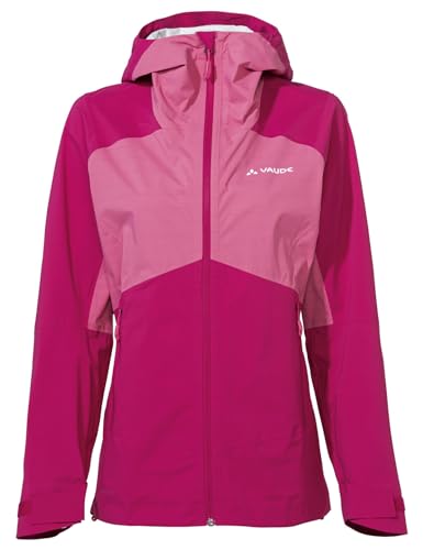 VAUDE Damen Women's Simony 2,5l Jacket Iv, Rich Pink, 40 EU von VAUDE